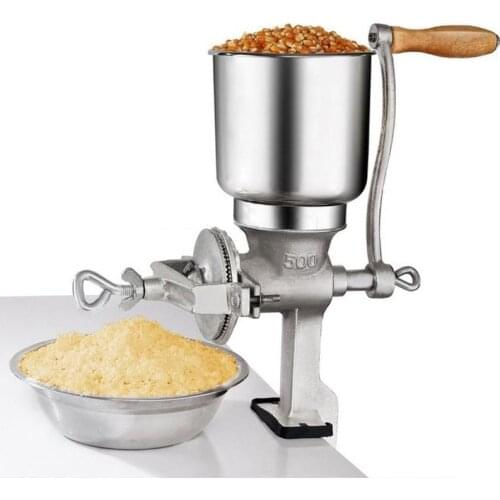 Manual hand home large walnut peanut corn flour mill tinned iron mill grain grinder herbs grinding machine spice grinder
