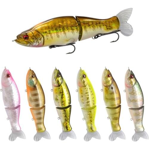 Multi-Jointed Fishing Lure Swimbait 13.5cm 28g Wobblers Crankbait Lure Fishing Tackl Sink slowly Pencil Sinking Fishing Lure