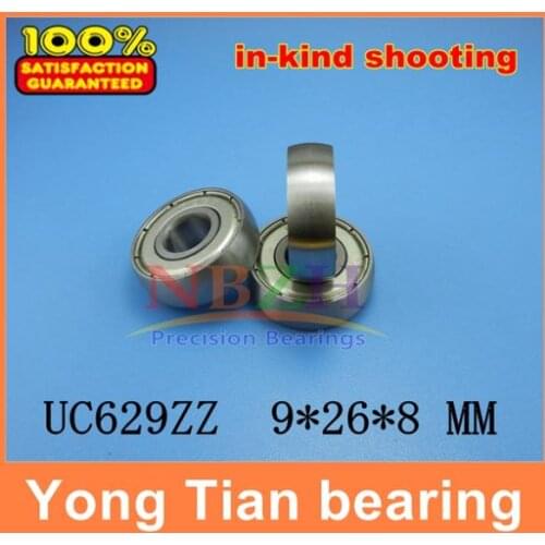 Car sliding door pulley spherical bearings UC629ZZ 9*26*8 mm arc track pulley