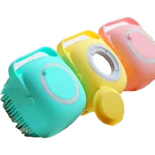 Silicon Bath Body Brush Household Bathing Brush Multifunctional Bathing Brush Child Adult Massage Brush Pet Bathing Artifact