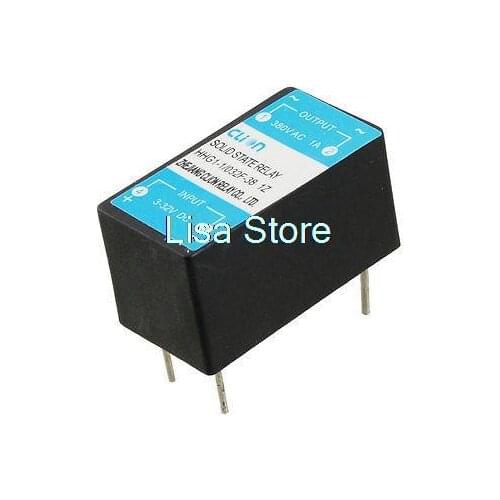 PCB SSR Solid State Relay in 3-32V DC Out 1A 380V AC HHG1-1/032F-38 1Z