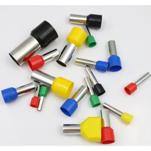 VE4012 European Terminal Pin Terminals Tubular Terminals Blocks E4012 Wire terminals connector 12AWG 4.0mm2