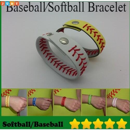 2016 Leather softball seam bracelet.baseball seam bracelet,softball bracelet,baseball bracelet