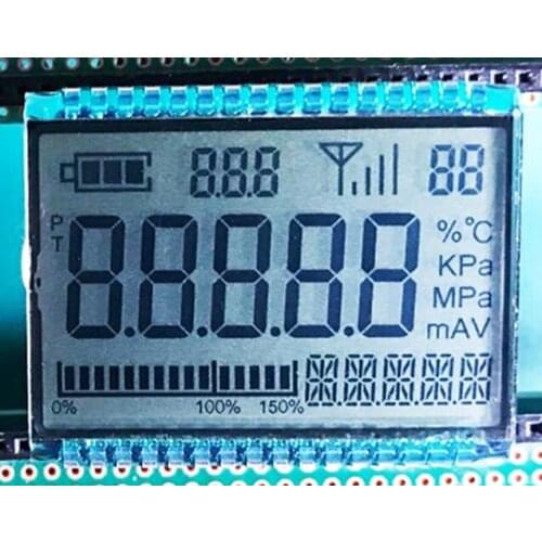 32PIN HTN Positive 5-Digits Segment LCD Welding Panel No Backlight 3V