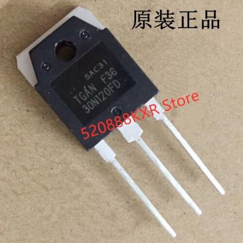 5-20pcs/lot TGAN30N120FD 30N120FD 30A 1200V TO-247 Commonly used inverter welding machine IGBT tube TO-3P