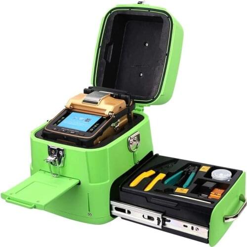 AI-8C SM&MM Automatic Intelligent Optical Fiber Fusion Splicer FTTH Optic Fiber Splicing Machine