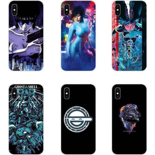 Accessories Phone Shell Covers Ghost in the Shell For Huawei G7 G8 P8 P9 P10 P20 P30 Lite Mini Pro P Smart Plus 2017 2018 2019