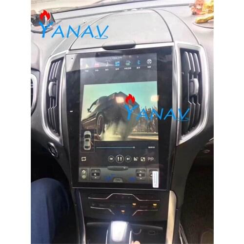 Big screen 13.6“ Vertical screen Android 9.0 For-Ford Edge 2015-2019 Car Multimedia player GPS Navigation support carplay AutoRa