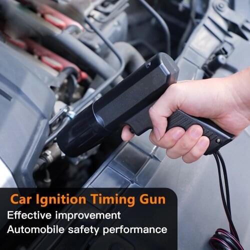 Car Motorcycle Ignition Timing Gun Automotive Diagnostic Tools Timing Light Strobe Detector for Car Motorbike Repair Tool