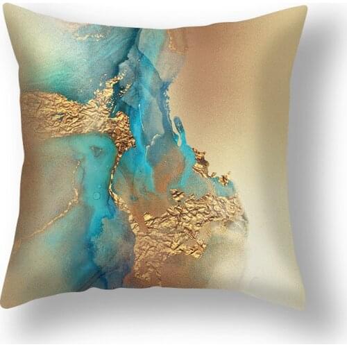 45x45cm Nordic Geometric Abstract Simple Style Printed Pillow Case Living Room Sofa Cushion Cover AT109