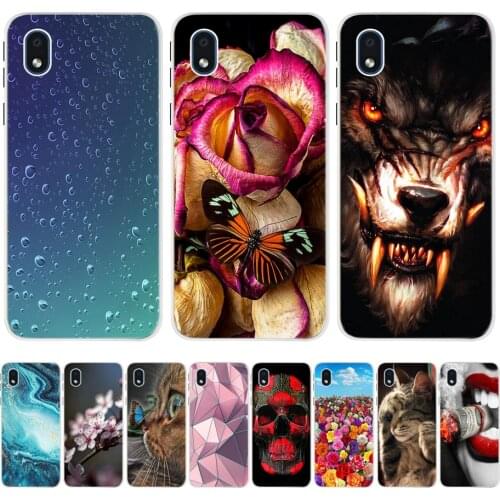 For Samsung Galaxy A01 core Case Soft TPU Silicon Back Cover For Samsung A01 Core A 01 Core A01Core Case A013F 5.45" Phone Cases