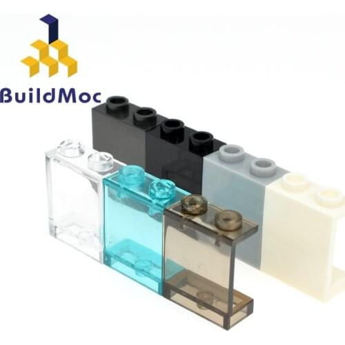 BuildMOC Compatible Assembles Particles 87552 4864 1x2x2 thin wall Building Blocks Parts DIY electric Educatio
