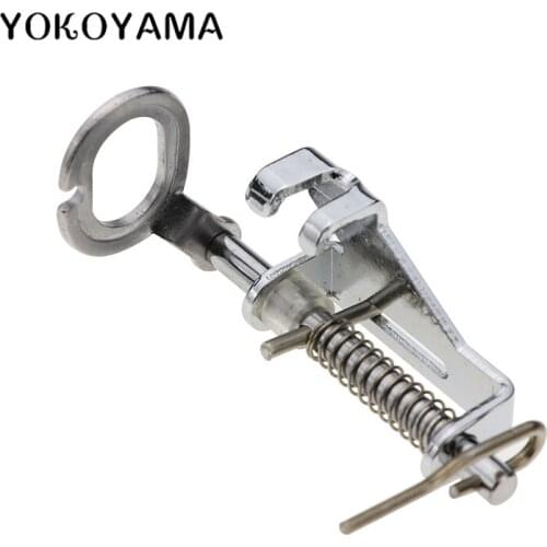 YOKOYAMA Sewing Machine Parts No Open Toe Metal Quilting Embroidery Presser Foot Embroidery Darning Foot For Brother Singer