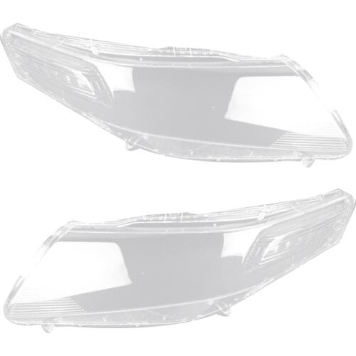 For Honda City 2009-2014 Right Left Car Headlight Cover Head Light Lamp Transparent Lampshade Shell Lens Glass