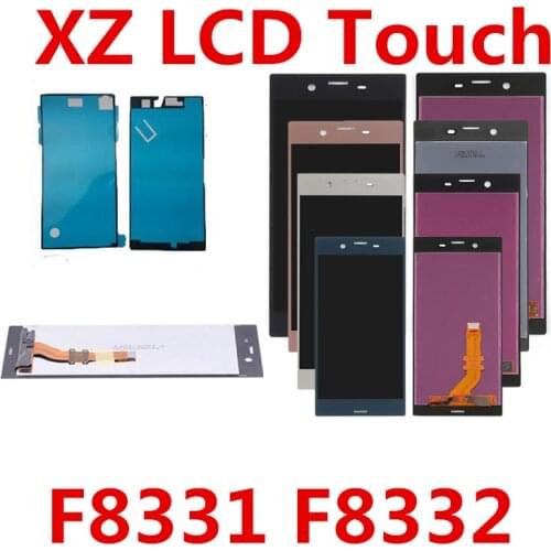 For Sony Xperia XZ LCD Touch Screen Digitize For Sony Xperia XZ Display F8331 F8332