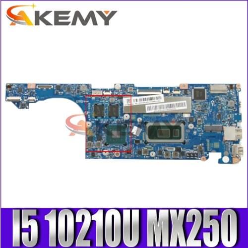 Mainboard For Lenovo S530-13IML Laptop notebook computer motherboard FRU 5B20S43008 with CPU I5 10210U RAM 8G GPU MX250 test Ok