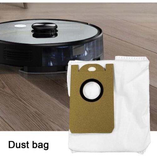 Practical Dust Bag Convenient Linen Color Large Capacity Vacuum Cleaner Pouch for ProScenic M7PRO M8PRO M7MAX Clean Floor Robot
