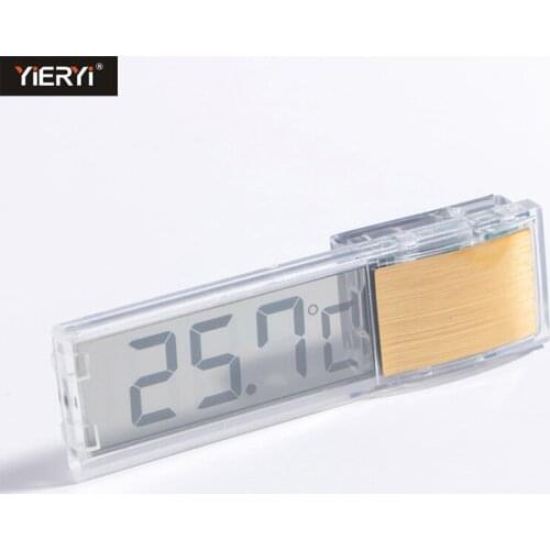 Mini LCD Display Digital Stick-on Fish Tank Patch Thermometer External Water Temperature Meter Measurement Tools for Aquarium
