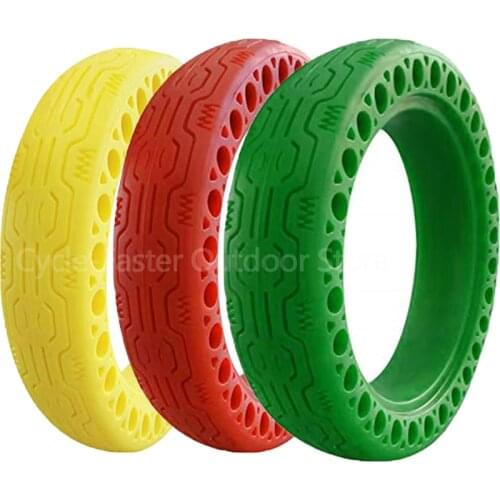 8.5 Inches Solid Tires Wheels for Xiaomi Mijia M365 Electric Scooter Front Rear Honeycomb Trye Replacement Parts for Xiaomi M365