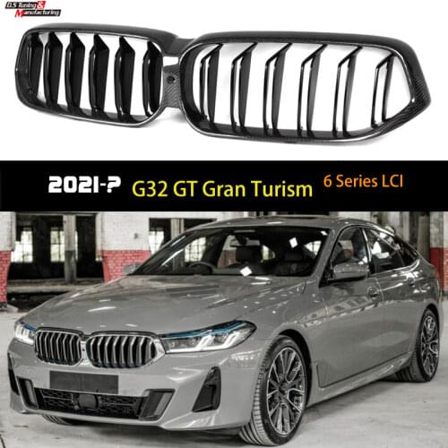 Big Carbon Fiber Rear Trunk Lid Deck Spoiler Hechspoiler Wing for 2015 - 2019 BMW X6 F16 F86 X6M
