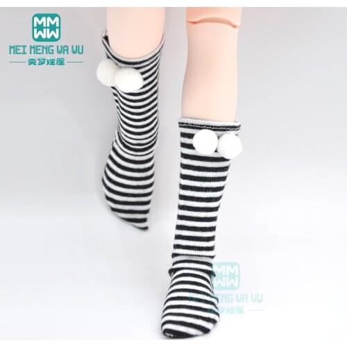 Fits 1/3 1/4 1/6 BJD doll fashion ball socks Doll Accessories Party doll dress up