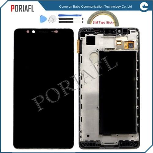 Tested For 5.2" Microsoft Nokia Lumia 950 LCD Display Touch Screen Digitizer Assembly + Frame For Nokia 950 LCD + Tools 3M Tape