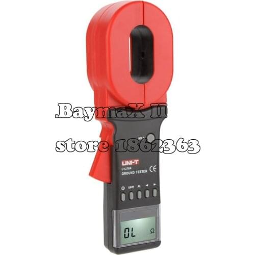 UNI-T UT276A Auto Range Digital Clamp Earth Ground Resistance Testers Megohmmeter Clamp Meters Ohmmeter w/ RS-232 Interface