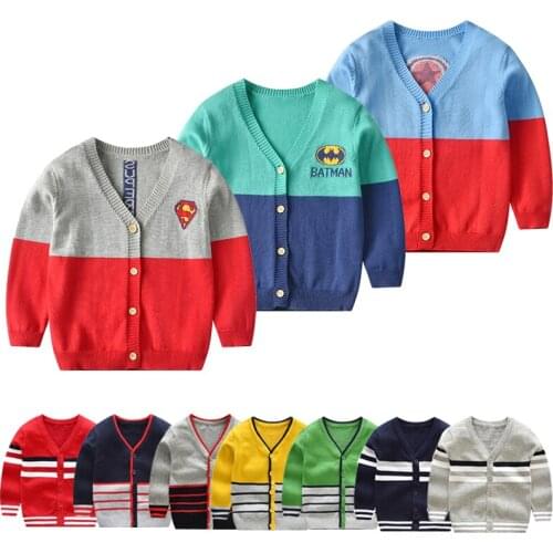 Boys Girls Knitted Sweater Coat Clothing Children Knitted Coat Costume Autumn Winter Girls Boys Top Cardigan Sweater Clothing