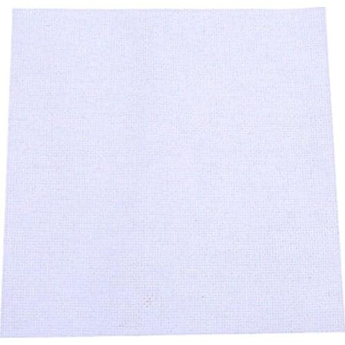 1pc DIY Handmade Fabric Canvas Cross Stitch Aida Cloth Embroidery Aida Cloth Fabric Canvas Aida Cloth 45*30cm