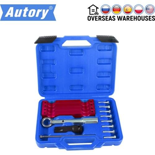 15pcs Car Injector Nozzle Removal Puller Engine Timing Tool Set Camshaft Timing Alignment Tools For Mercedes Benz M157 M276 M278