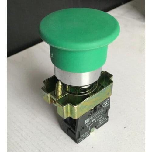 2pcs Metal mushroom head button switch XB2-BC21/XB2-BC31/XB2-BC42/XB2-BC51/XB2-BC61