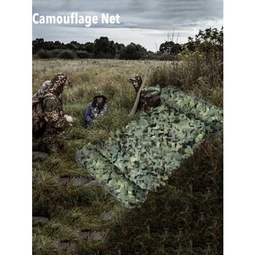 4x6M Camouflage Nets Military Army Training Camo Netting Outdoor Hunting Tent Shade Camping Sun Shelter Car Cover Hide Netting