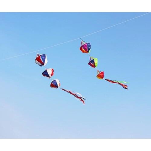 Free shipping three layers kite surf ripstop nylon cerf volant kite flying outdoor factory kites cometas infantiles parachute