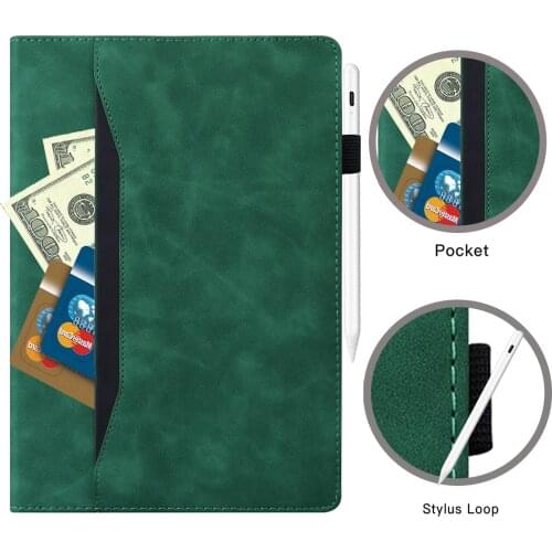 Business Tablet Cover For Samsung Galaxy Tab A7lite 8.4 T220 2021 Case Leather Anti-fall Stand Tablet Case For SM-T220/T225 Case