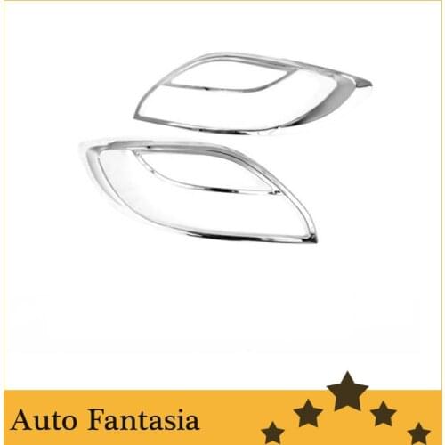 Chrome Tail Light Cover for Mazda 2 / Demio 08-12--Free Shipping