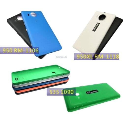 Housing Battery Cover For Nokia Lumia 535 1090 950 RM-1106 950XL RM-1118 Battery Door Case Replacement Back Cover High quality