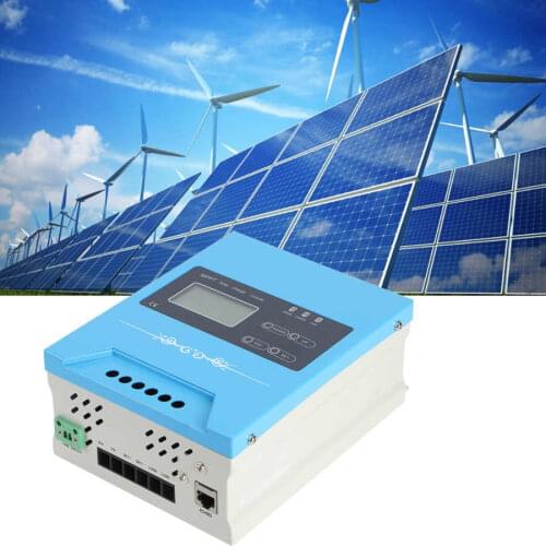 MPPT Solar Controller 12V/24V/48V Aluminum Alloy Solar Power Charging Photovoltaic Controller Regulator