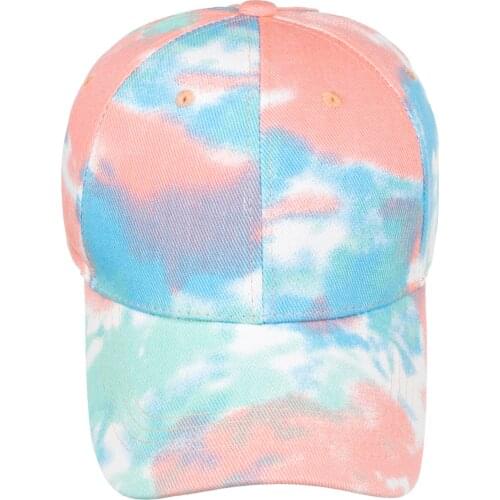 Men Women Baseball Hat Cool Colors Hip-hop Beach Adjustable Cap Fashion Personalized Shading Hat