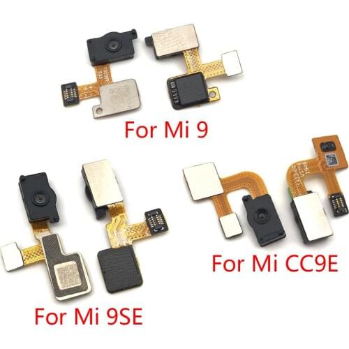 10Pcs/Lot,Home Button FingerPrint Sensor Touch ID Sensor Flex Cable Ribbon For Xiaomi Mi9 Mi 9 Se 9Se / Mi A3 CC 9E Replacement