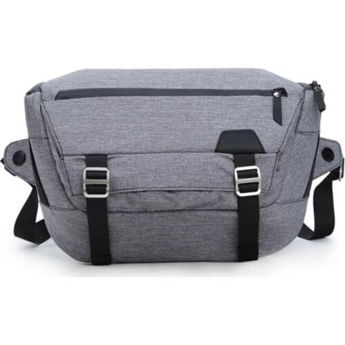 New Single-Shoulder Messenger Slr Camera Waist Bag Digital Photography Waterproof Lightweight Backpack Solid Color