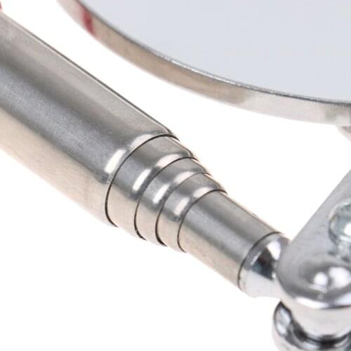 1Pc 50mm Car Telescopic Detection Lens Inspection Round Mirror 360 Degrees Repair Tool