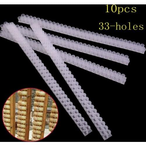 10 single-row 33-holes can hold royal jelly strips, about 38 cm bees and beekeeping tools