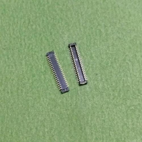 2pcs Lcd Display Screen FPC Connector For Samsung Galaxy C7 2017 C8 C7100 C710 C7108 J7 Plus J7plus Plug On Board Flex 40pin