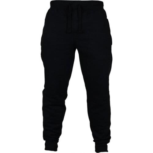 Pants Men Jogger Solid Color Drawstring Plush Thick Warm Pants Sweatpants Trousers Fashion Casual Streetwear Pants Casual Pants