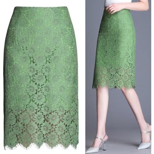 DANCING WINGS Knitted Pencil Skirts