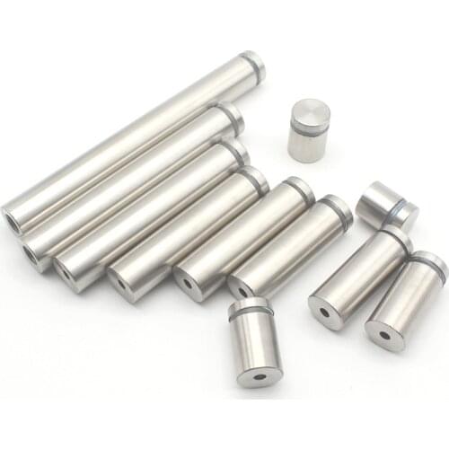 Sign Holders,Stainless Steel Custom Sign Standoff Screws,Wall Mount Standoff Holders Hardware Advertising Glass Acrylic Standoff