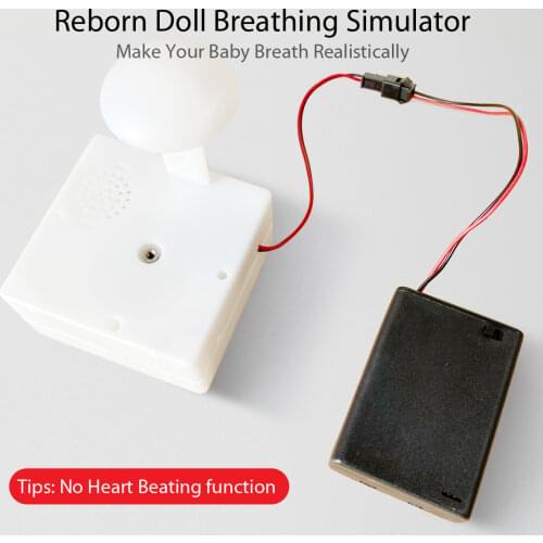 Breathing Simulator Heart Beating for Reborn Baby Doll Newborn Doll with Lifelike Sleeping Pulsing Device Heartbeating Device