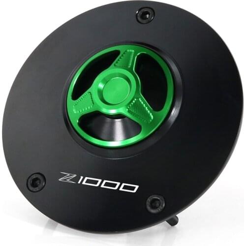 For Kawasaki Z 1000 2007-2009 Z1000 2010-2020 CNC Fuel Oil Gas Tank Cap Petrol Covers CNC Aluminum Quick Release Lockless