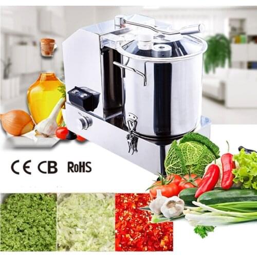 Multi-function food chopper Commercial meat/vegetables chopping machine HR-9 Stainless steel stepless speed crusher 110v/230v