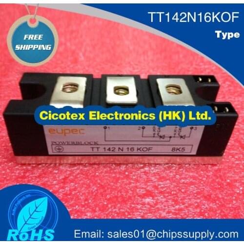 TT142N16KOF MODULE IGBT SCR MODULE 1.6KV 230A MODULE TT142N16K0F